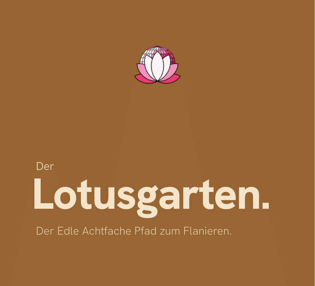 Cover des gratis PDF, für den spielerischen Umgang mit dem Edlen Achtfachen Pfad.
